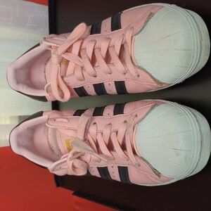 Adidas Sneakers, Mens 10.5, Pink